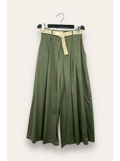 Pantagonna con elastico dietro LOVEme | ZZ-12712/Verde Militare